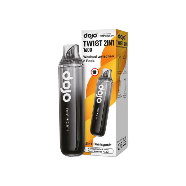 Vaporesso - Dojo Twist - 2 in 1 - Schwarz
