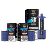 Al Fakher - 30K - Crown Bar - Hypermax Advanced - Berry Blue