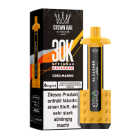 Al Fakher - 30K - Crown Bar - Hypermax Advanced - Cool Mango