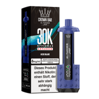 Al Fakher - 30K - Crown Bar - Hypermax Advanced - Ice Blue