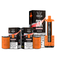 Al Fakher - 30K - Crown Bar - Hypermax Advanced - Peach Ice