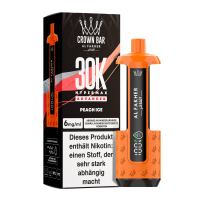 Al Fakher - 30K - Crown Bar - Hypermax Advanced - Peach Ice