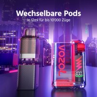Vozol - Vista Akku - Basisgerät -  Wine Red