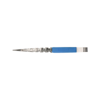 Shisha Zange - Silikongriff - Blau
