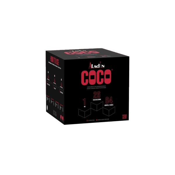 Aladin Coco - Naturkohle - 26 - 1 kg