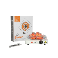 AO - Blazer Edelstahl - Kohleanzuender - 1000W