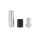 Invi - Schlauchanschluss - Alu - Carbon - 18/8 - Silber