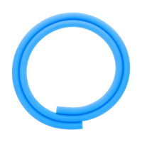 AO - Soft Touch - Silikonschlauch - Skyblue