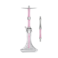 NZ Shisha - BUTTERFLY - silver/pink/white