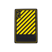 AO - Silikon - Kopfbaumatte - Zebra - Gelb