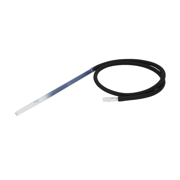 AO - Glasmundstueck - Schlauchset - Colored - Round - Schwarz
