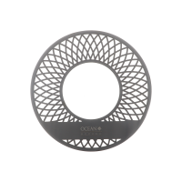 Kohleteller - Gitter - Black