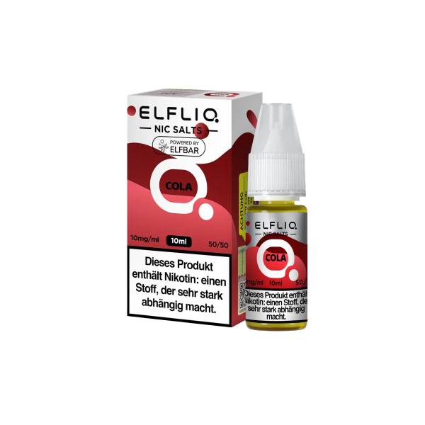 Elf Bar - ElfliQ - E-Liquid - Nikotinsalz - Cola - 10 mg