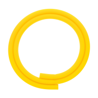 AO - Soft-Touch Silikonschlauch - Gelb