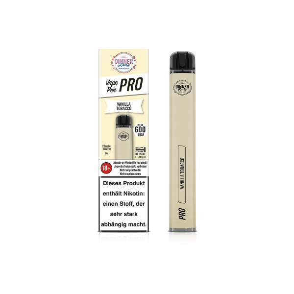 Dinner Lady - Vanilla Tobacco - Vapestick