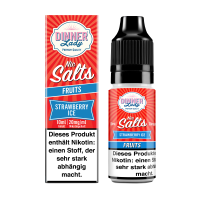 Dinner Lady - E-Liquid - Nikotinsalz - Strawberry Ice -...