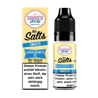 Dinner Lady - E-Liquid - Nikotinsalz - Lemon Sherbets Ice...