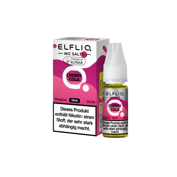 Elf Bar - ElfliQ - E-Liquid - Nikotinsalz - Cherry Cola - 10 mg