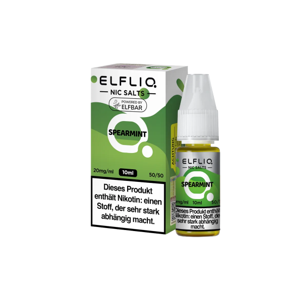 Elf Bar - ElfliQ - E-Liquid - Nikotinsalz - Spearmint - 20 mg