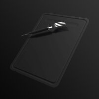 Darkside - Silikon Kopfbaumatte - Schwarz