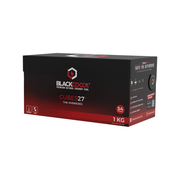 Black Coco's - Naturkohle - 27+ - 1 kg