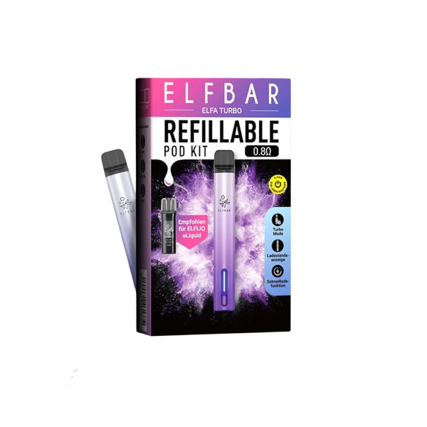 Elf Bar - ELFA - Turbo - Basisgeraet - Aurora Purple