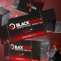Black Cocos - Naturkohle - 26 - Masterbox - 20 kg