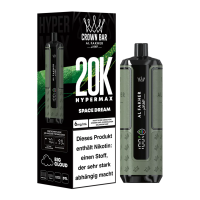 Al Fakher - Crown Bar - Hypermax - 20k - Space Dream