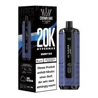 Al Fakher - Crown Bar - Hypermax - 20k - Berry Ice