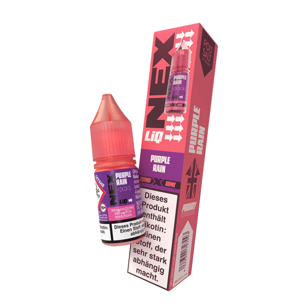 NexLiq - Pod Salt- NicSalt - Purple Rain - 10 ml - 20 mg