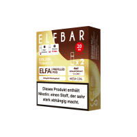 Elf Bar - ELFA - Prefilled Pod - Golden Tobacco