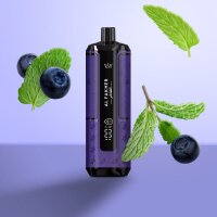 Al Fakher - Crown Bar - Hypermax - 20k - Blueberry Mint