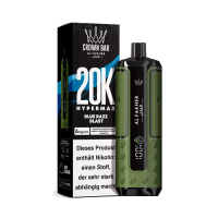 Al Fakher - Crown Bar - Hypermax - 20k - Blue Razz Blast