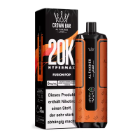 Al Fakher - Crown Bar - Hypermax - 20k - Fusion Pop