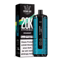 Al Fakher - Crown Bar - Hypermax - 20k - Spearmint