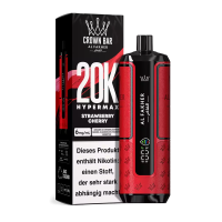 Al Fakher - Crown Bar - Hypermax - 20k - Strawberry Cherry