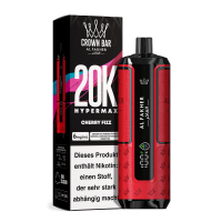 Al Fakher - Crown Bar - Hypermax - 20k - Cherry Fizz