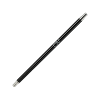 AO - Carbonmundstueck - V2A Edelstahl - Black Matt