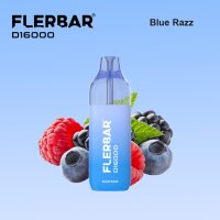 Flerbar - D16000 - Bundle - Blue Razz - 2 ml + 10 ml