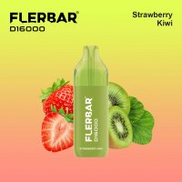 Flerbar - D16000 - Bundle - Strawberry Kiwi - 2 ml + 10 ml