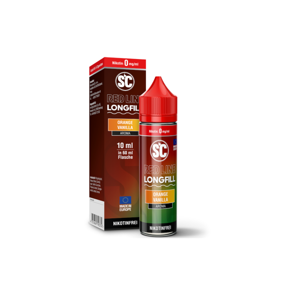 SC - Red Line - Longfill - Orange Vanilla  - 10 ml